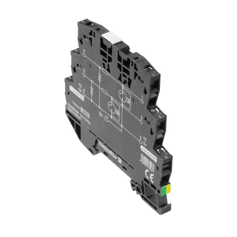 1064990000 - RS232 Surge Protector, 12V DC, DIN Rail Mounted, 6.2mm Width (Pack of 10)