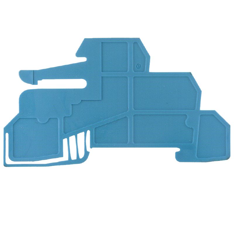 1067980000 - Blue Wemid 84.5mm End Plate, RoHS and V-0 Certified (Pack of 20)