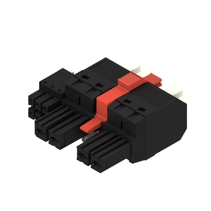 2629250000 - 7.62mm 4-Pole Female Plug with PUSH IN Mechanism (Pack of 36)