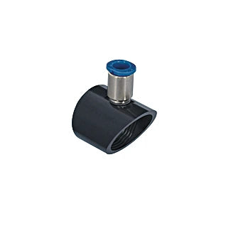 STAUBTUBUS-01 - Aluminum Dust Extraction Tube for M18 × 1 Optics