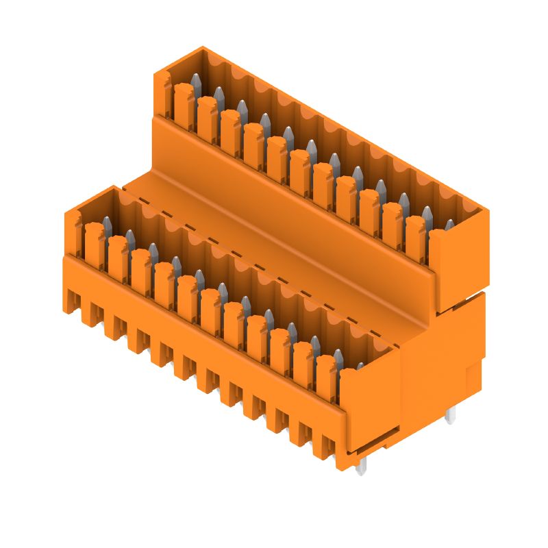 1641160000 - 24-Pole 3.50mm PCB Connector, 180° Male Header (Pack of 10)