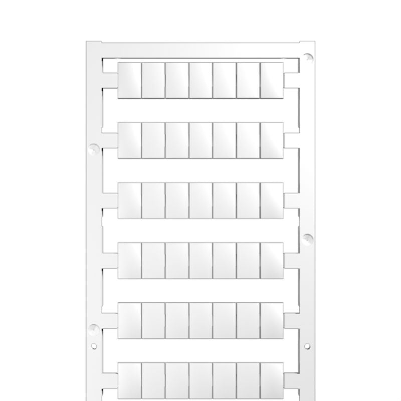 1906000000 - White 12x8mm Terminal Marker by Weidmueller (Pack of 420)
