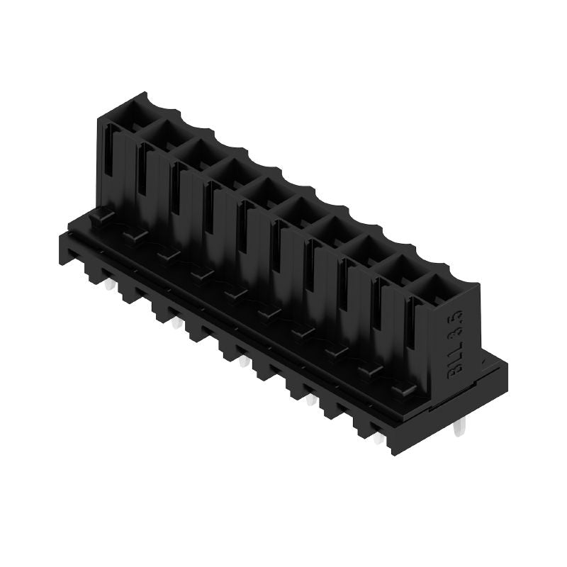 4342530000 - 3.50mm 10-Pole Black PCB Connector, 180° Angle (Pack of 15)