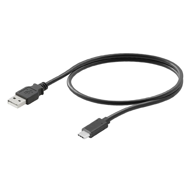 2838380020 - 2m USB A to C Cable, PVC Sheath, RoHS Certified