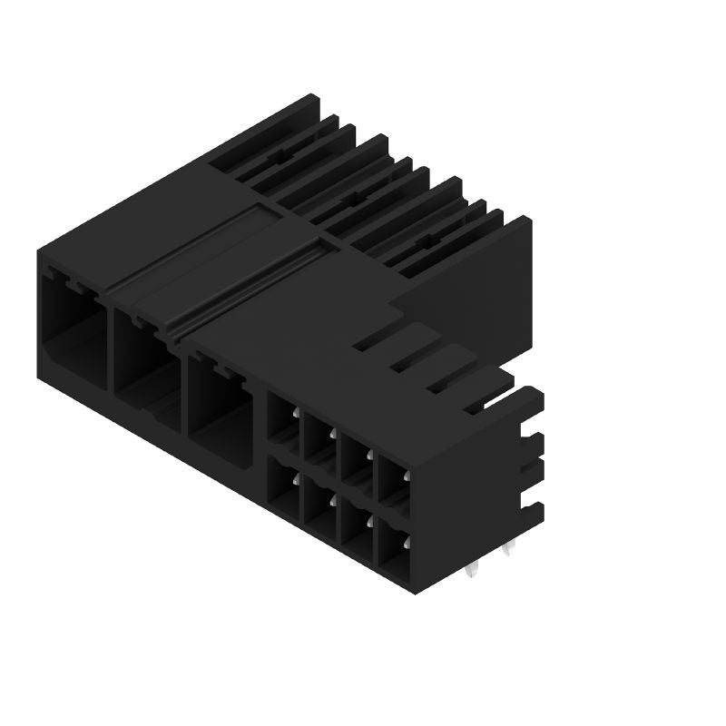 1157050000 - 3-Pole 7.62mm THT Male PCB Connector, 90° Angle (Pack of 48)