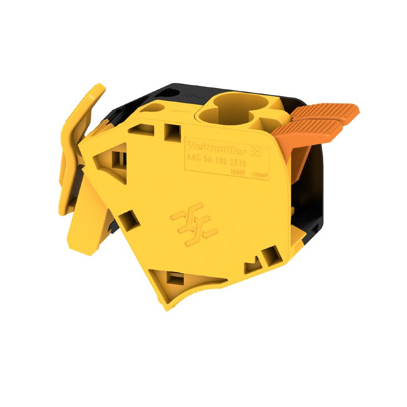 2663450000 - RoHS Compliant Black/Yellow 10mm² Connection Terminal (Pack of 5)