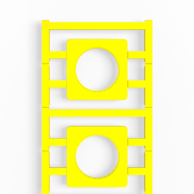 1323540000 - Yellow Self-Adhesive Device Markers 42x42mm - Type T0 (Pack of 20)