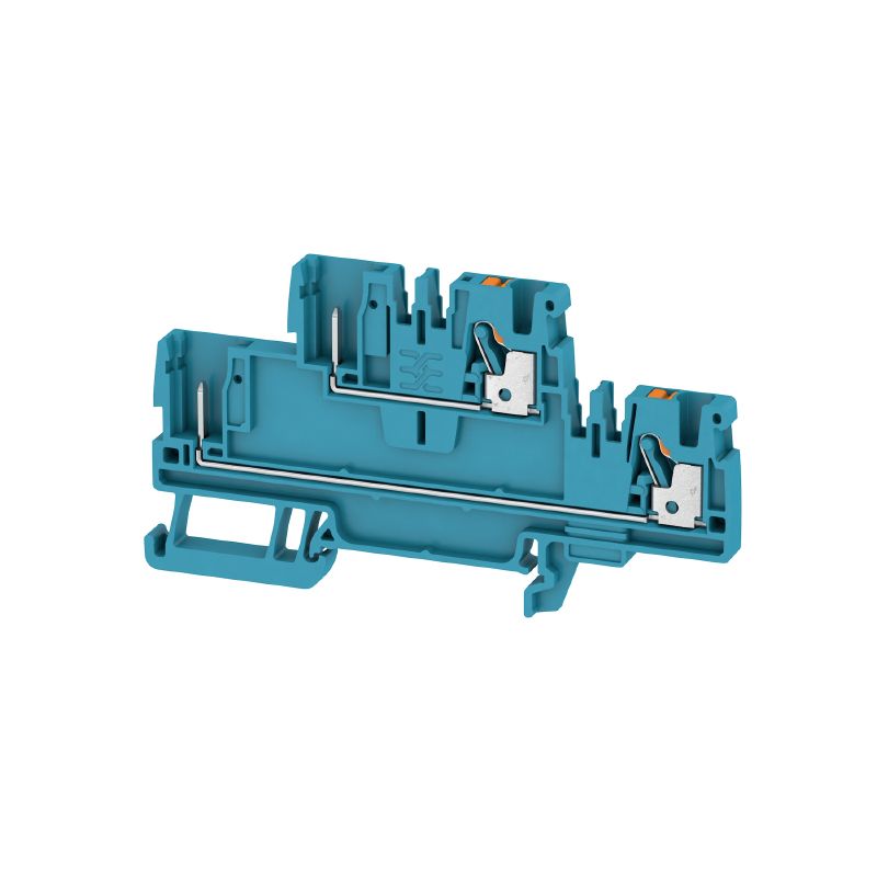 1548070000 - 2.5 mm² Blue Feed-Through Terminal, 800V, 24A Rating (Pack of 50)