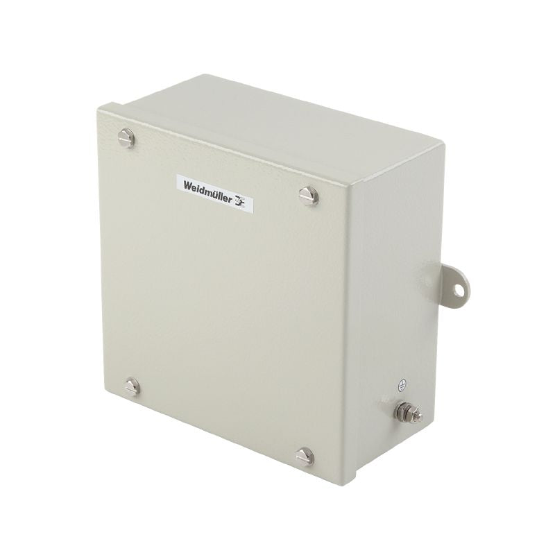 1025010000 - Compact 190mm Steel Terminal Box, Powder-Coated Grey