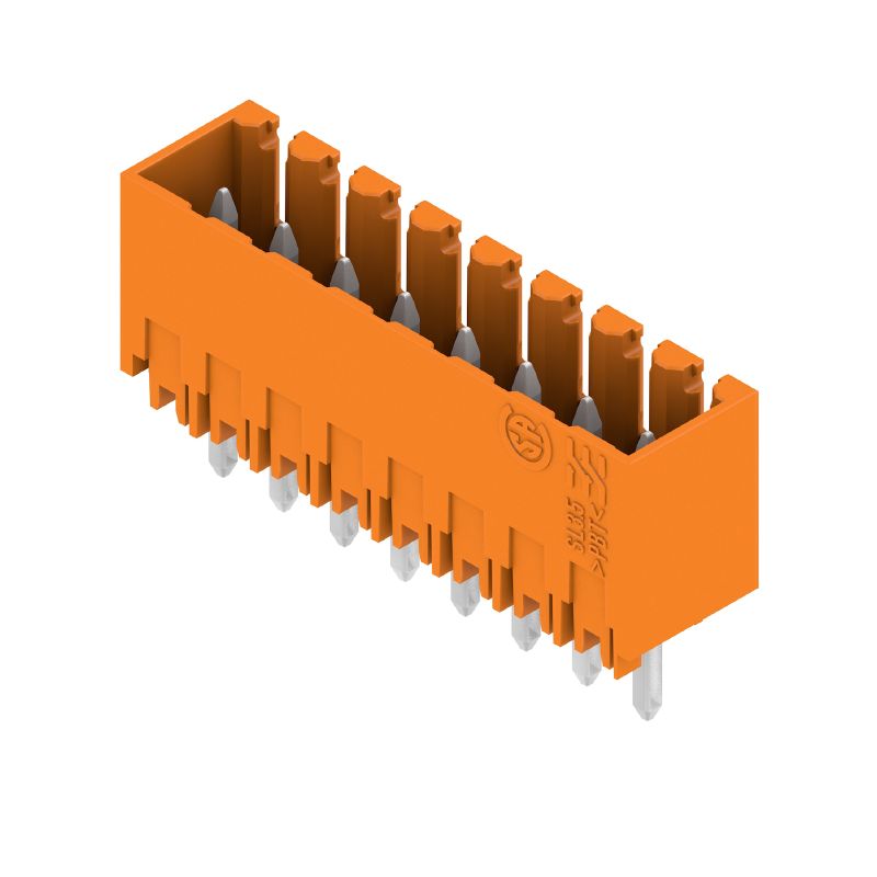 1604680000 - 3.50mm Pitch PCB Connector, 8 Poles, THT Solder, Orange Box (Pack of 50)