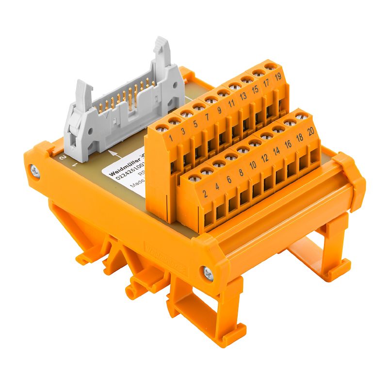 0224261001 - 20-Pole Screw Connector Compliant with IEC60603-13 Standards