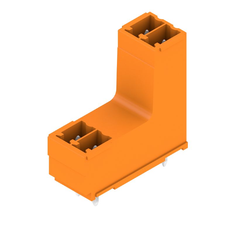 1034470000 - 4-Pole PCB Connector, 3.2mm Pins, 180° Angle Design (Pack of 50)
