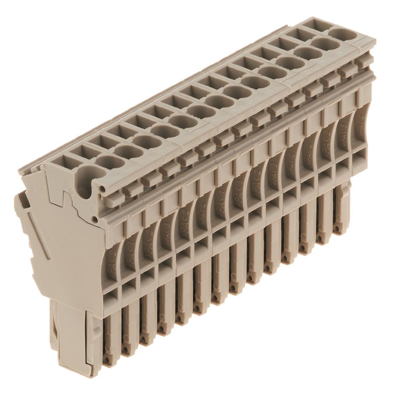 1815330000 - Dark Beige Plug-in Connector, ROHS & UL Certified (Pack of 10)