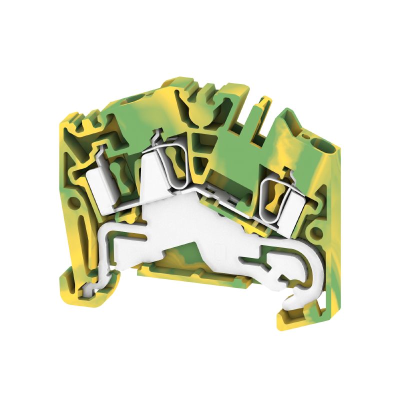 1772090000 - Green/Yellow 2.5 mm² Tension-Clamp Connector (Pack of 50)