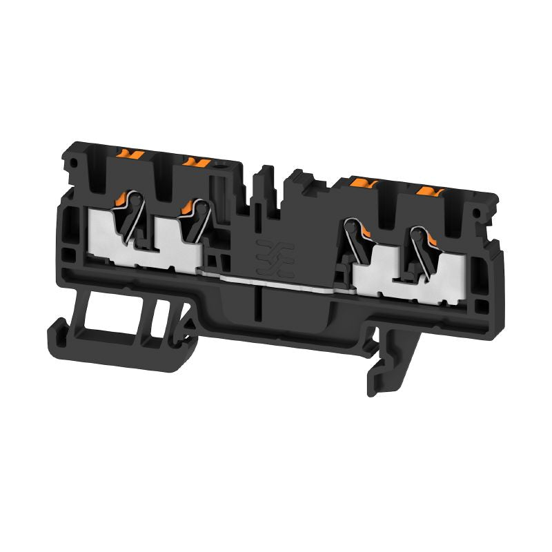1521820000 - BLACK Feed-Through Terminal, 2.5 mm², 800V, Rail Mounting (Pack of 100)