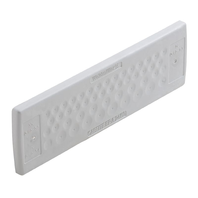 2743620000 - TPE Cable Entry Plate 44mm High, IP54 Rated, Grey (Pack of 10)