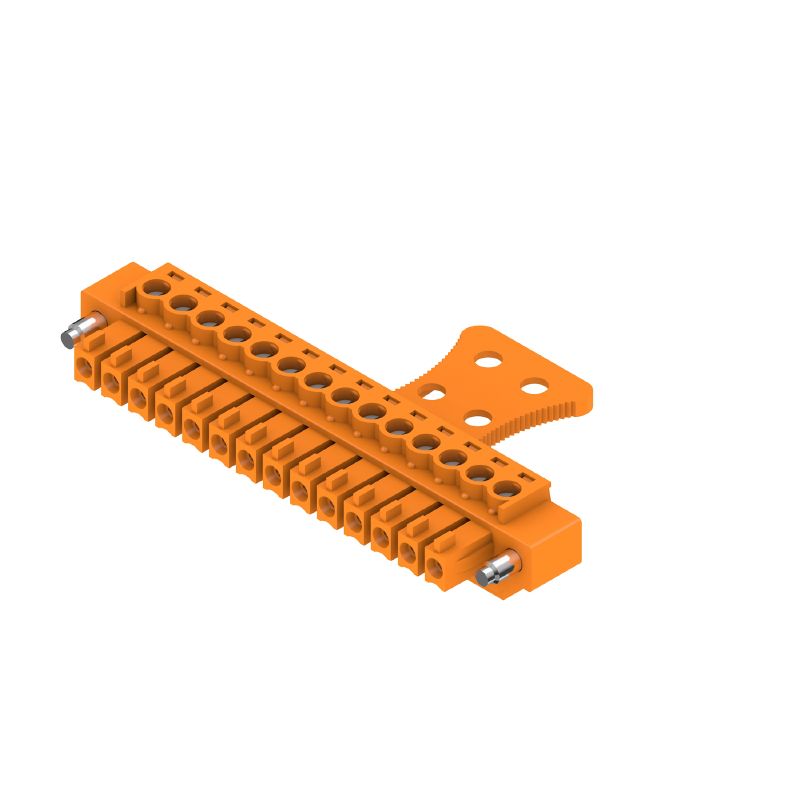 1236670000 - 14-Pole 3.81mm Female PCB Plug for 180° Connection (Pack of 50)