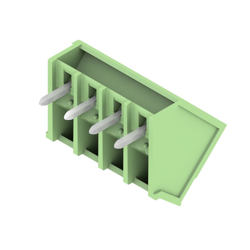 1976030000 - 3.81mm 4-Pole THT Male PCB Connector, Closed Side Design (Pack of 50)