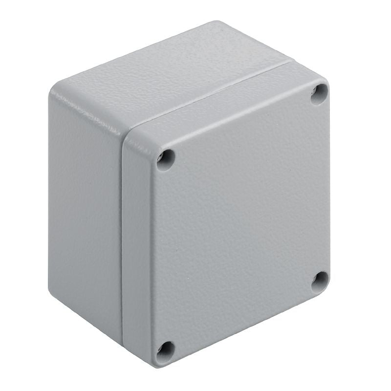 9529130000 - Aluminum Enclosure 80mm x 75mm, Silver Grey Finish (Pack of 10)