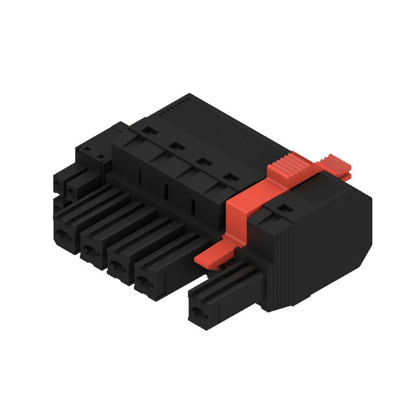 2628390000 - 7.62mm Female 5-Pole PCB Plug Connector, Push In, RoHS Compliant (Pack of 30)