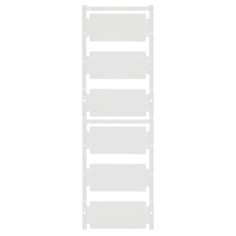 1934420000 - 30x60mm White ClipCard Marker Holder, RoHS Compliant (Pack of 30)