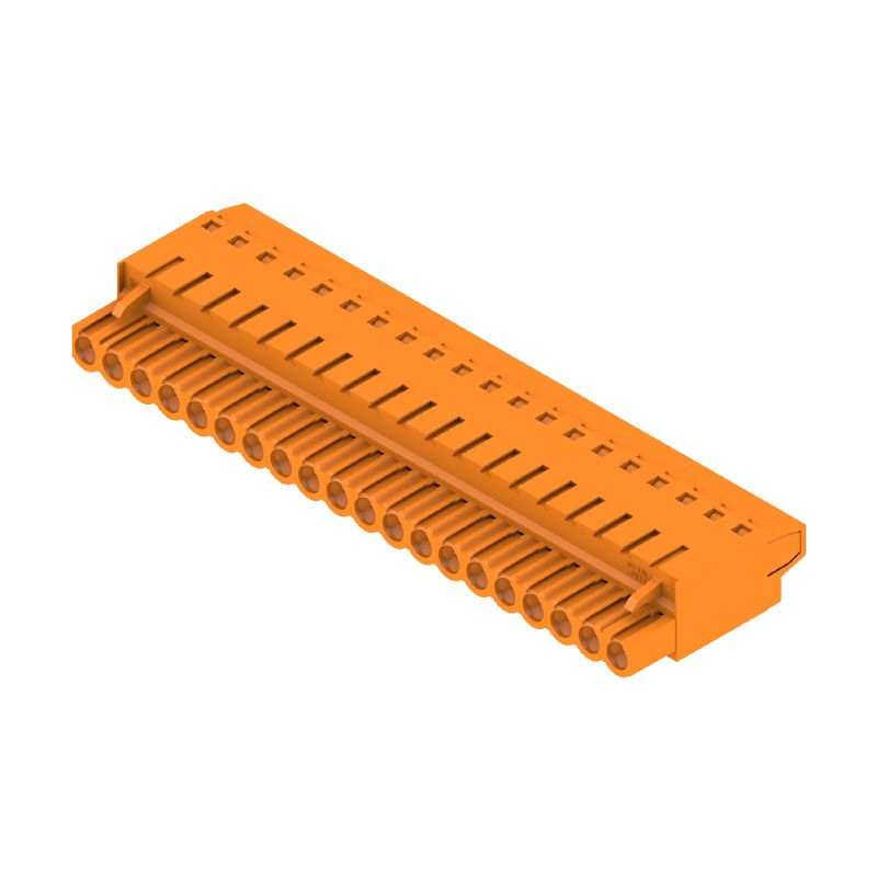 1501360000 - 5.08mm Female PCB Connector, 20 Poles, 180° Top Connection (Pack of 18)