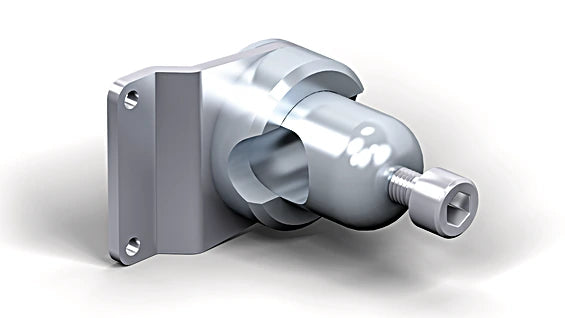 WKS12AL - Adjustable 360° Aluminum Mount for 32 × 16/22 × 12 mm Sensors