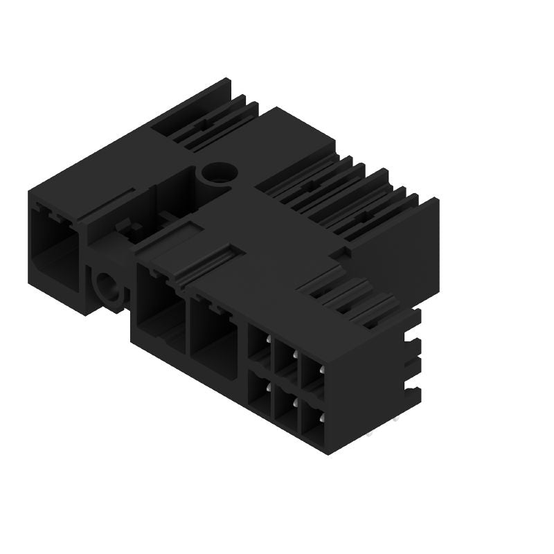 2529750000 - 7.62mm Male Header Connector, 3 Poles, Tinned Black (Pack of 42)