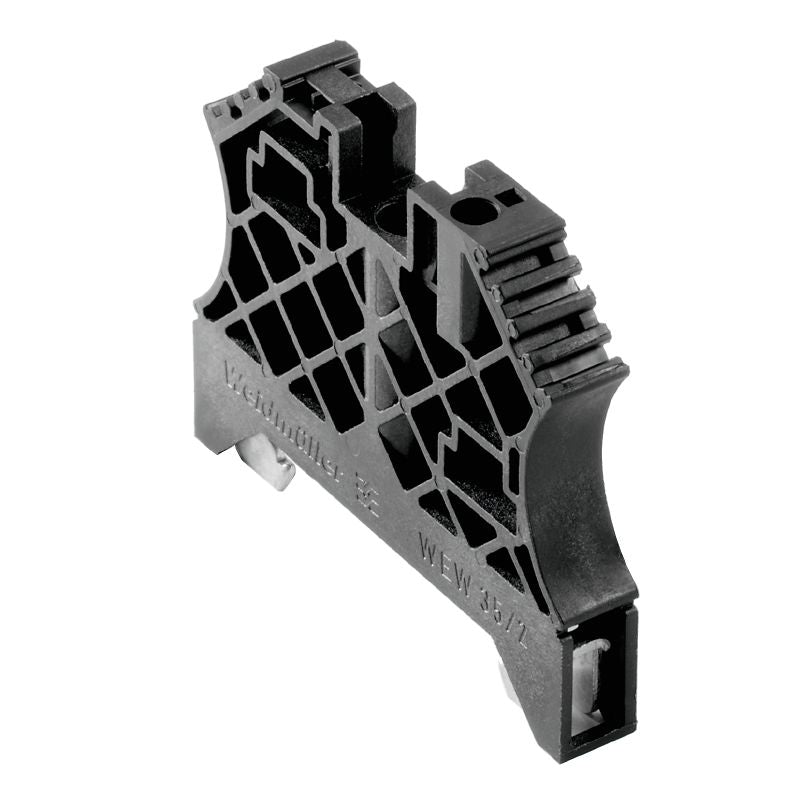 1061210000 - Black End Bracket for TS 35 Rails, V-2 Rated (Pack of 50)