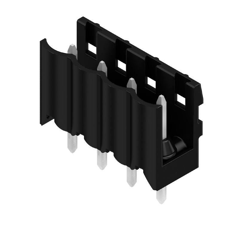 1626410000 - 5.00mm 4-Pole Male PCB Connector in Black Box (Pack of 100)