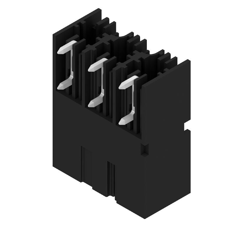 2546150000 - THT 7.62mm Male PCB Connector, 3-Pole, Black Finish (Pack of 110)