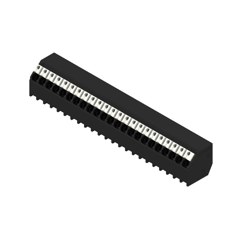 1885390000 - 3.50mm PCB Terminal, 23 Poles, 135° Angle, Black (Pack of 6)