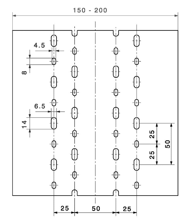 2588960000 - 60x150mm PVC Cable Duct with Lid, RoHS Compliant (Pack of 12)