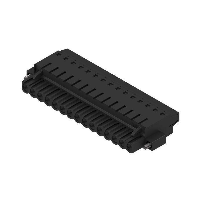 1844350000 - 15-Pole Female PCB Connector, 180° Top Connection (Pack of 18)
