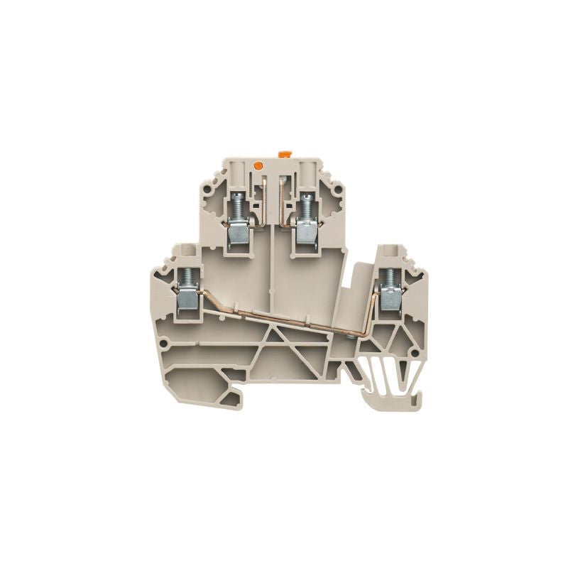 1247290000 - 2.5 mm² Testing Disconnect Terminal, 24 A, Dark Beige (Pack of 50)
