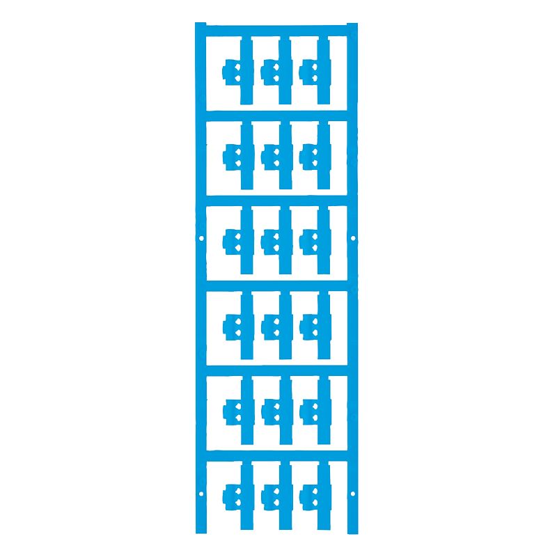 1813270000 - Blue SlimFix Clip, 30mm Height, for 1.5-2.5mm Cables (Pack of 150)