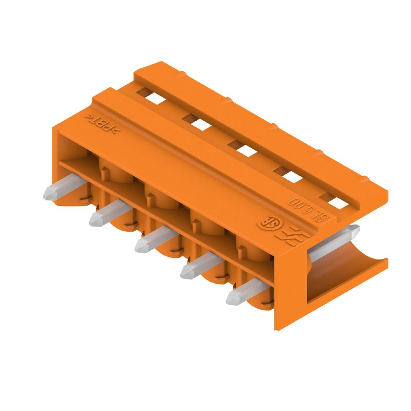 1581350000 - 5-Pole 5.00mm PCB Connector with Open Side Design (Pack of 50)