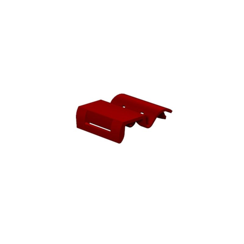 1758320003 - Red Slim Fix Clip for Cables 3-5mm, 12x5.8mm (Pack of 120)