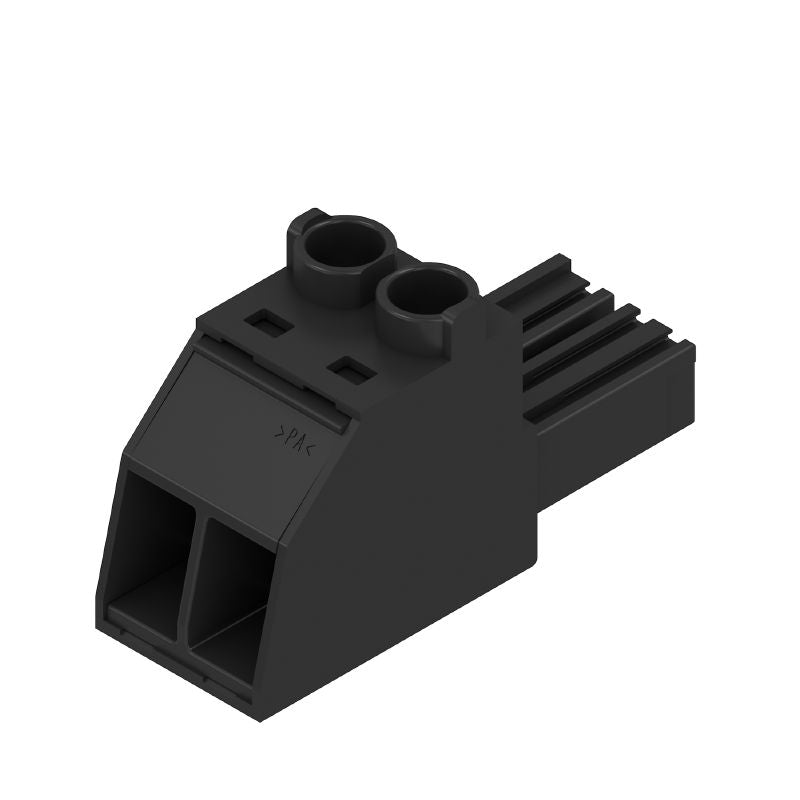 2577800000 - 7.62mm Female PCB Connector with 2 Poles and Clamping Yoke (Pack of 100)