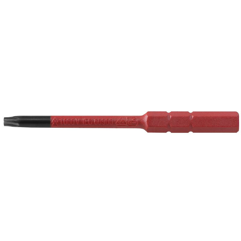 2506020000 - VDE Insulated T20 Torx Screwdriver Blade, 5.5 Nm Torque