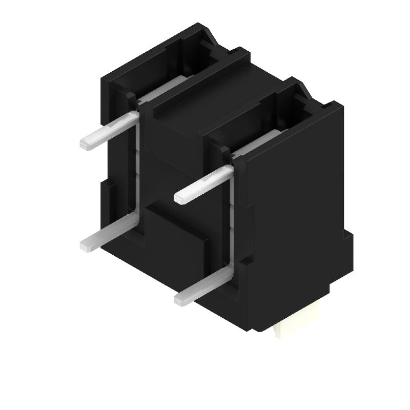 1824880000 - 7.50mm Black PCB Terminal, 3.5mm Pins, Dual 90° Poles (Pack of 47)
