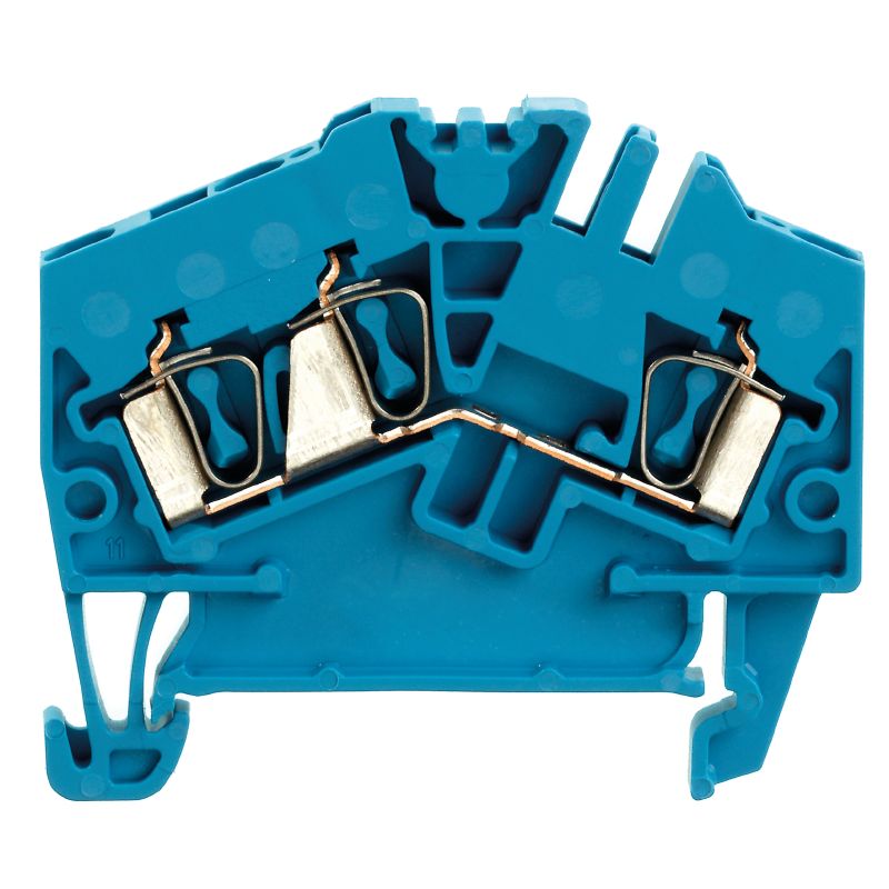 1706040000 - Blue Terminal 2.5 mm², 800V, Tension-Clamp Connection (Pack of 100)