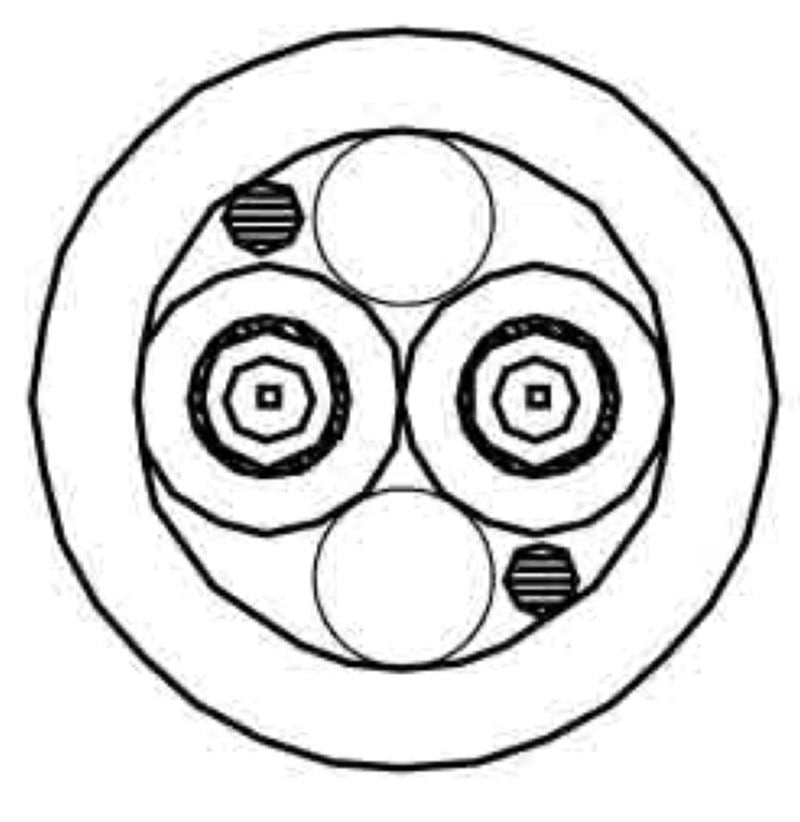 8876431300 - 50µm x 130m OM2 Dragline Cable with PUR Sheath