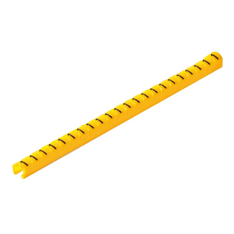 0648001514 - Yellow PVC Cable Markers for 2-3 mm Conductors (Pack of 200)