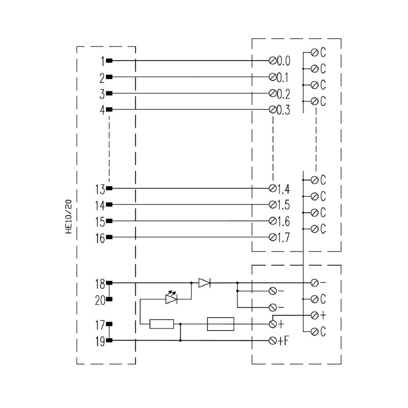9445720000 - RS 2-Wire Interface, Screw Connection, -25 to 50°C