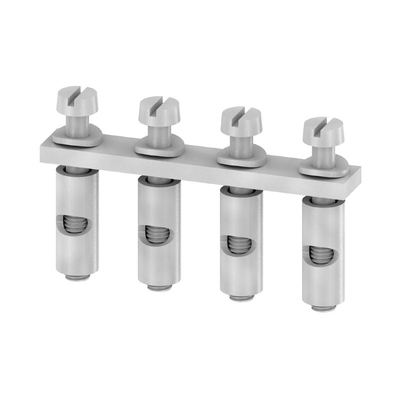 0457300000 - 4-Pole Grey Terminal Connector, 9.90mm Pitch, 57A (Pack of 50)