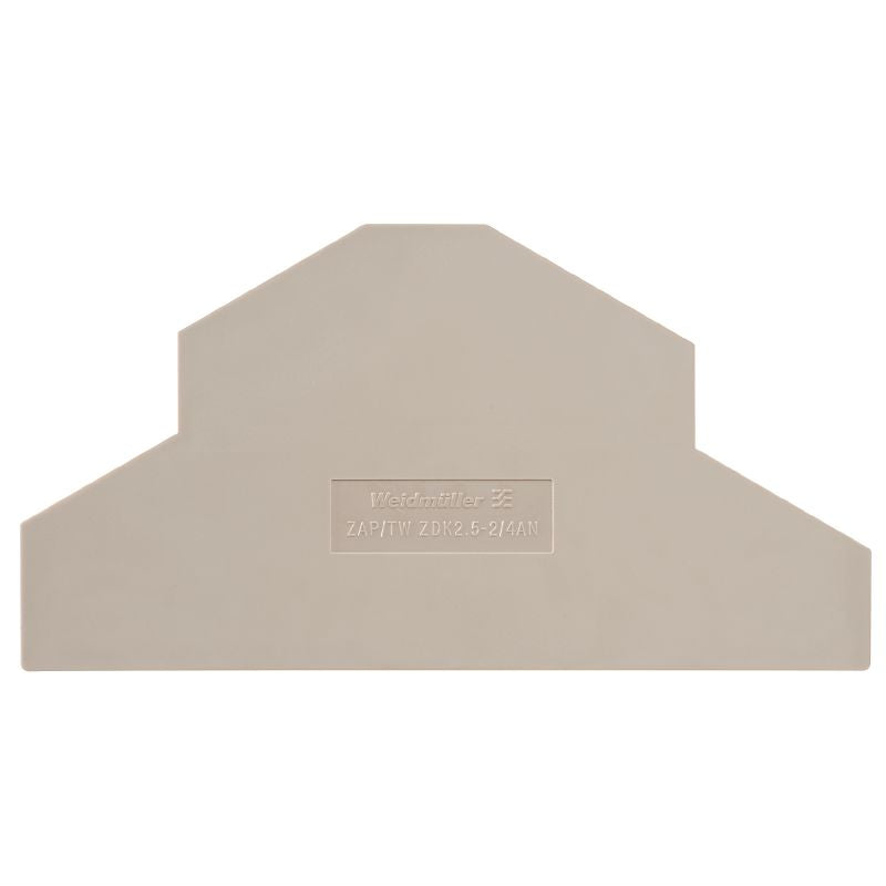 1394050000 - Z-Series Dark Beige End/Partition Plate 104mm High (Pack of 20)