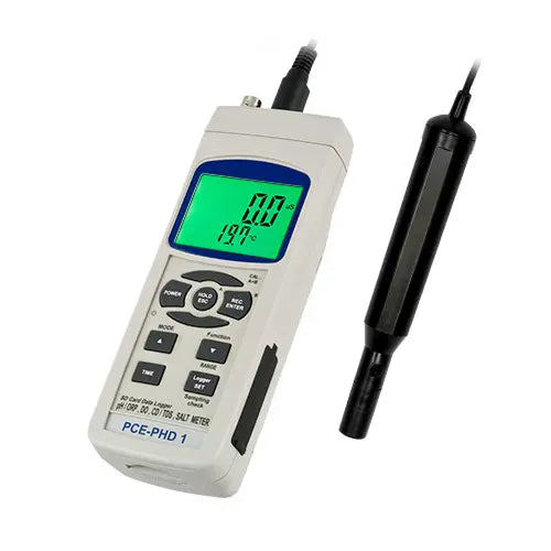 PCE-PHD 1-O2 - Portable Dissolved Oxygen Meter for Water Quality Testing