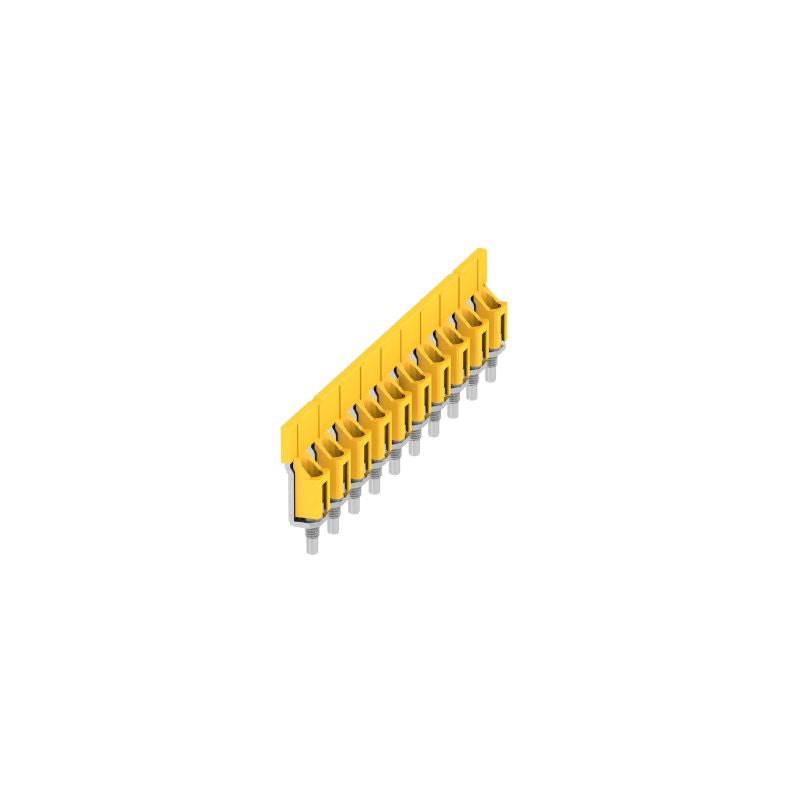 1053160000 - Yellow 10-Pole Terminal Connector, 112A Rated, 16mm Pitch (Pack of 10)