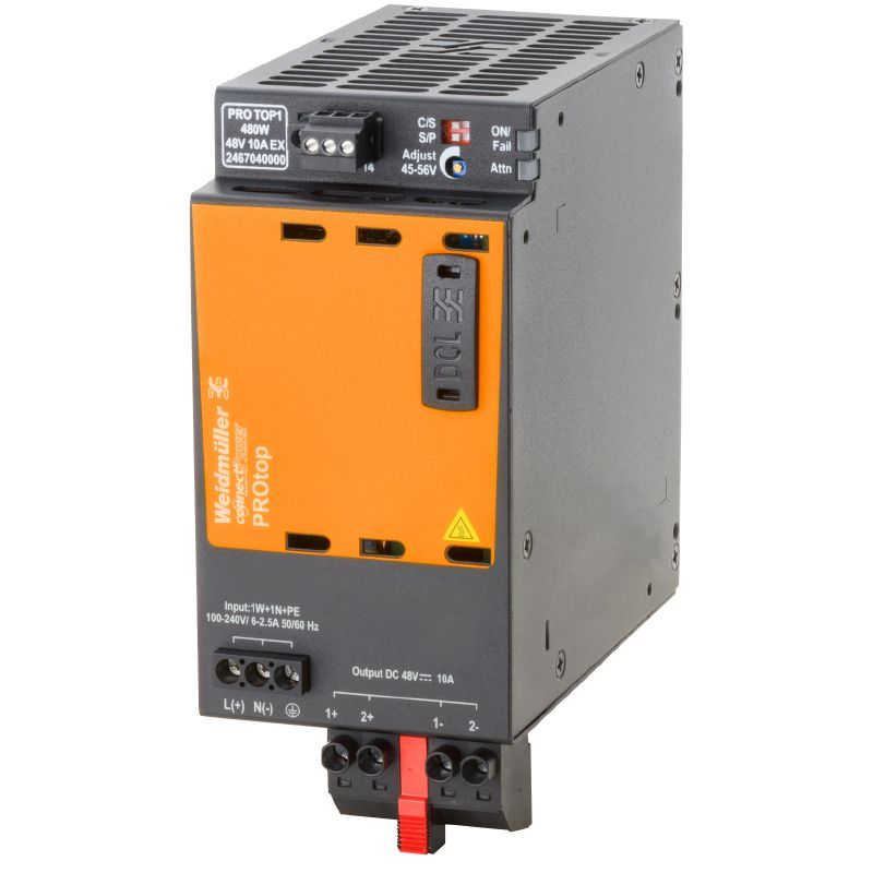 2467040000 - 48V 480W Power Supply, High Efficiency & Robust Design